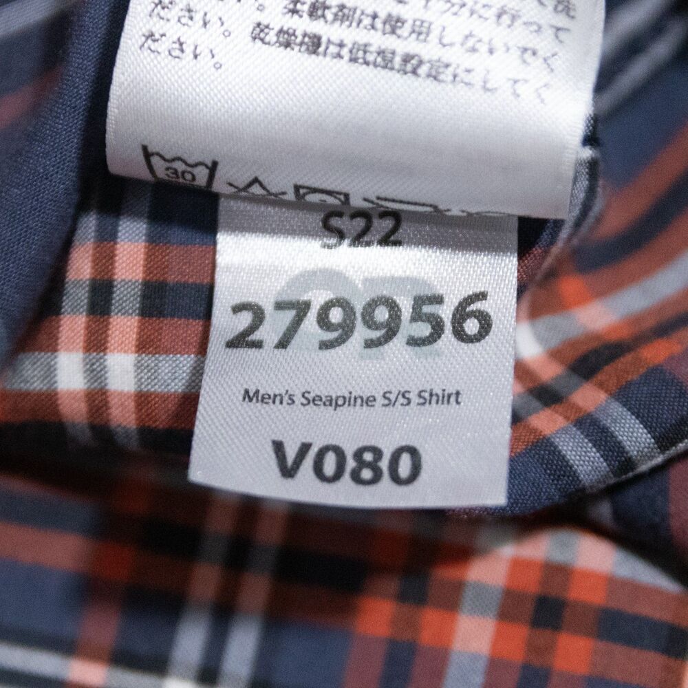 Outdoor Research Men's Seapine Short Sleeve Plaid Button Shirt Pocket XL Hiking - Picture 5 of 5